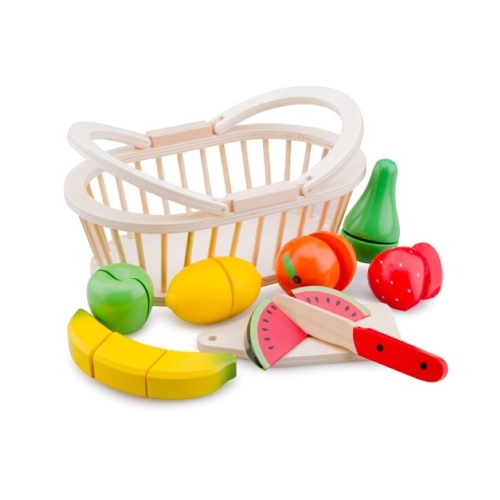 New Classic Toys Fruit Set in Basket